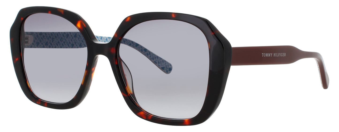 TOMMY HILFIGER TH-2105/S Frame HAVANA Lens GREY AZURE