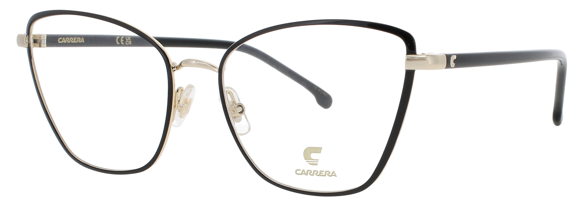 CARRERA 3039 Frame MATTE BLACK / GOLD Lens DEMO