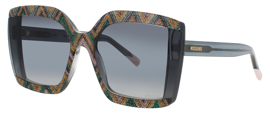 MISSONI MIS 0186/S Frame GREY PATTERN Lens SMOKE GRADIENT