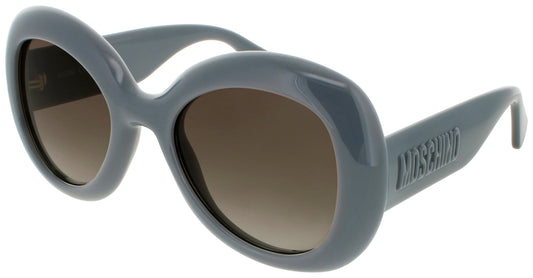 MOSCHINO MOS 162/S Frame GREY AZURE Lens BROWN SF