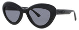 MOSCHINO MOS163/S Frame BLACK Lens SMOKE