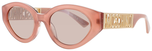 MOSCHINO MOS160/S Frame FROSTED PINK Lens PINK MIRROR