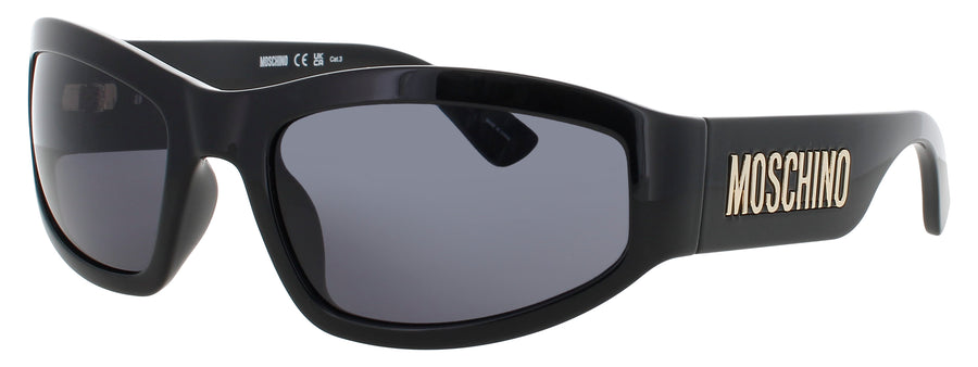 MOSCHINO MOS164/S Frame BLACK Lens SMOKE