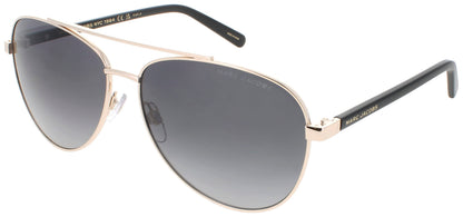 MARC JACOBS MARC 760/S Frame GOLD BLACK Lens DARK GREY GRADIENT