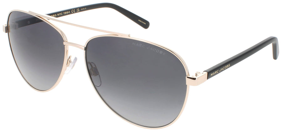 MARC JACOBS MARC 760/S Frame GOLD BLACK Lens DARK GREY GRADIENT