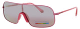 POLAROID PLD-6222/S Frame FUSCHIA Lens ROSE GOLD MIRROR POLARIZED