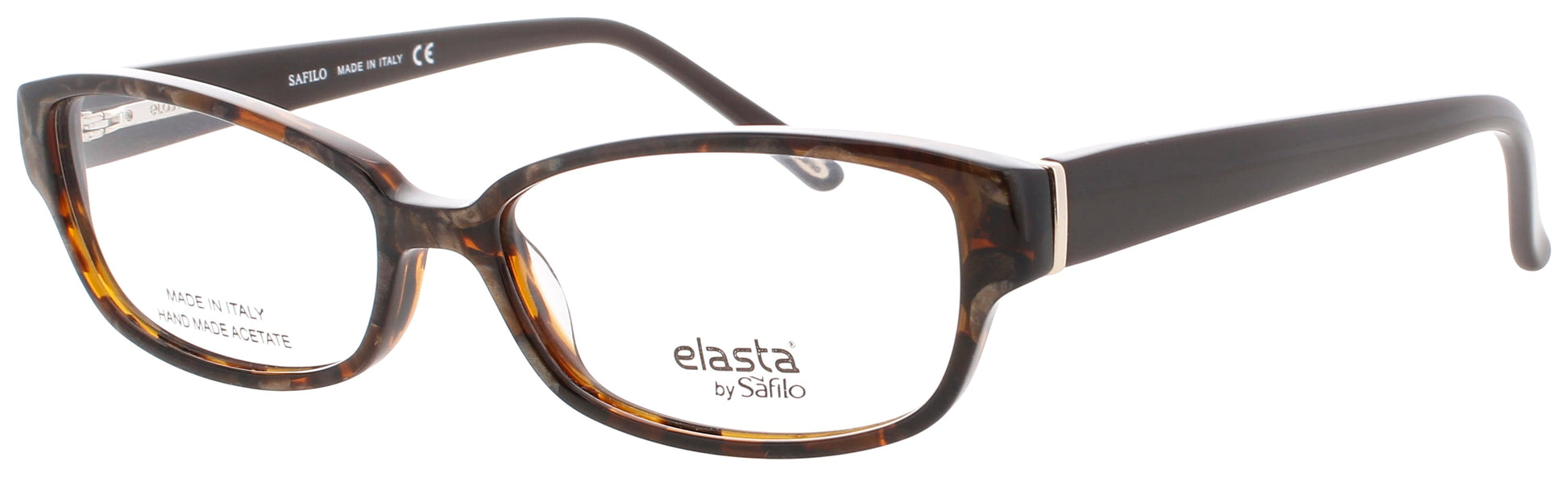 ELASTA E-5796 Frame BROWN TORTOISE Lens DEMO