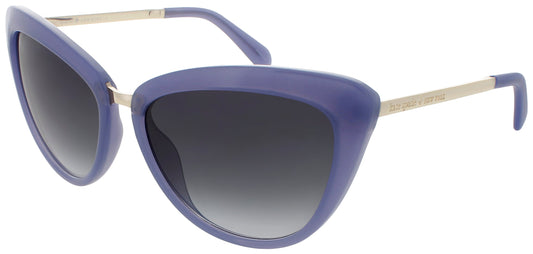 KATE SPADE CISSY/O/S Frame PURPLE TEAL Lens BLACK GRADIENT