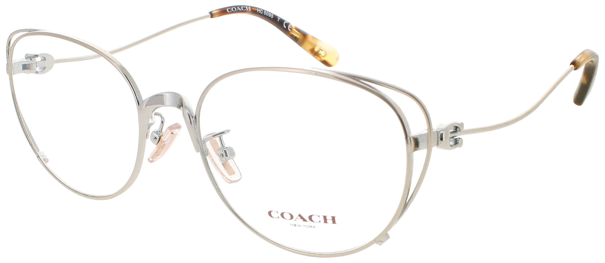COACH 0HC5095 Frame LIGHT GOLD Lens DEMO