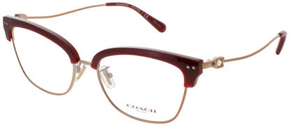 COACH 0HC5104B Frame BURGUNDY/ROSE GOLD Lens DEMO