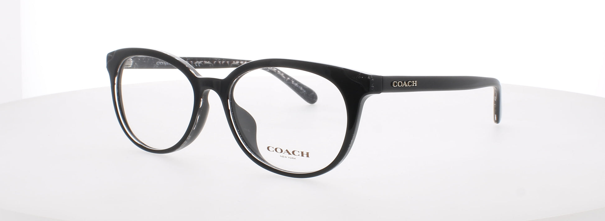 COACH 0HC6149F Frame BLACK GLITTER SIGNATURE C Lens DEMO