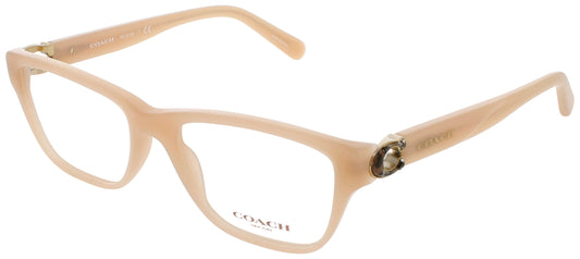COACH COACH 0HC6154 Frame MILKY BEIGE Lens DEMO