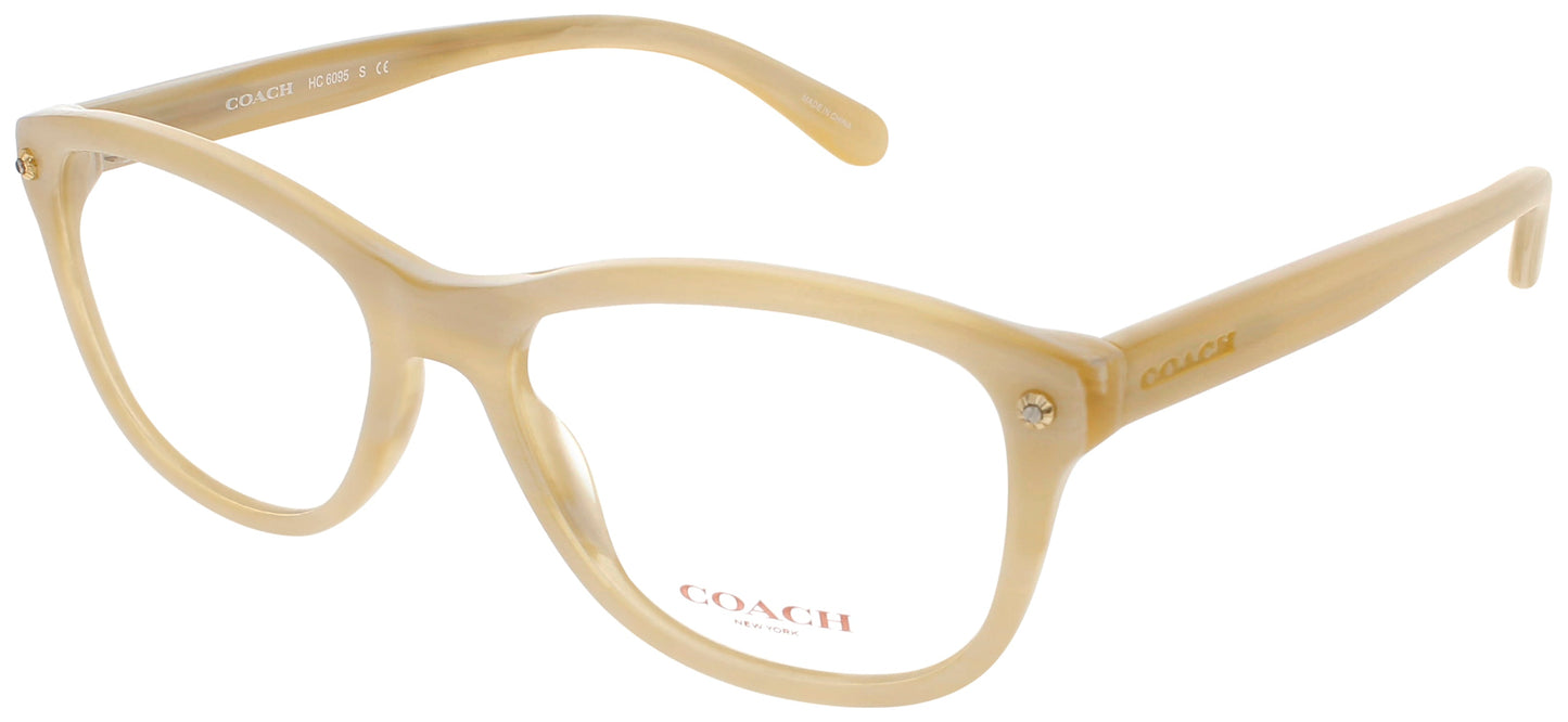 COACH COACH 0HC6095 Frame IVORY HORN Lens DEMO