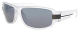 CHAMPION NOIZ Frame MATTE CRYSTAL Lens SILVER FLASH POLARIZED