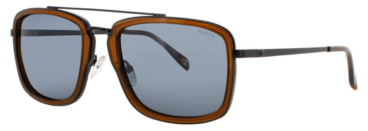 CHAMPION GAMEX Frame CRYSTAL AMBER Lens GREY POLARIZED