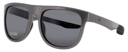 CHAMPION SOLD Frame METALLIC GREY Lens GREY POLARIZED