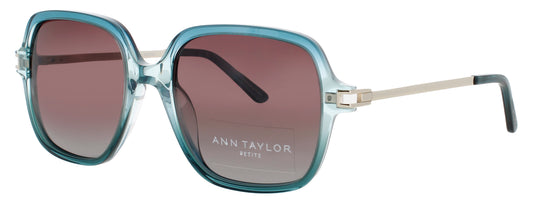 ANN TAYLOR ATP929 Frame TEAL GRADIENT Lens GREY GRADIENT POLARIZED