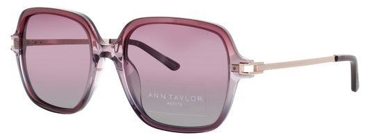 ANN TAYLOR ATP929 Frame MULBERRY GRADIENT Lens ROSE GRADIENT POLARIZED
