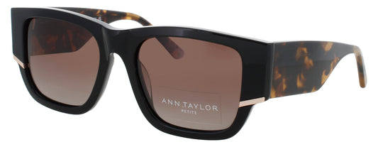 ANN TAYLOR ATP930 Frame BLACK TORTOISE Lens VIOLET GRADIENT POLARIZED
