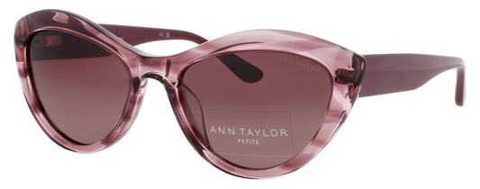 ANN TAYLOR ATP931 Frame ROSE HORN/MULBERRY Lens VIOLET GRADIENT POLARIZED