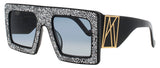 ANNA-KARIN KARLSSON MOTHER BEEP Frame ICE CRYSTAL Lens GREY GRADIENT