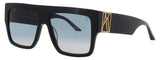 ANNA-KARIN KARLSSON MR 3 AM STORIES Frame BLACK Lens GREY GRADIENT