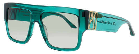 ANNA-KARIN KARLSSON MR 3 AM STORIES Frame EMERALD Lens GREEN GRADIENT