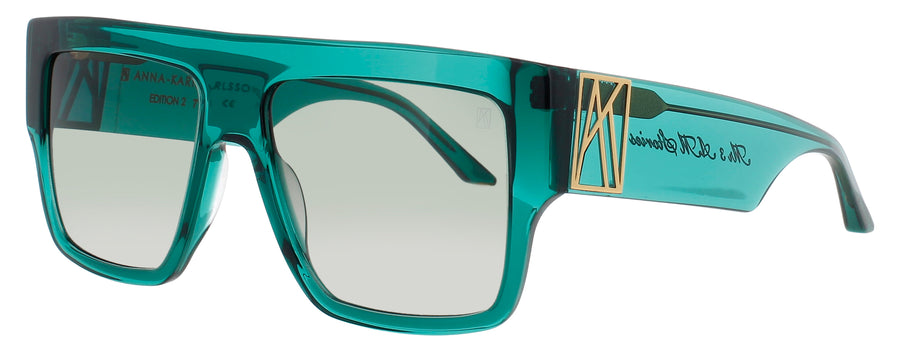 ANNA-KARIN KARLSSON MR 3 AM STORIES Frame EMERALD Lens GREEN GRADIENT
