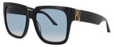 ANNA-KARIN KARLSSON COCO STORIES Frame BLACK Lens BLUE GRADIENT