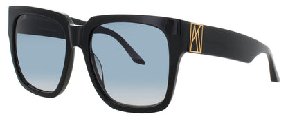 ANNA-KARIN KARLSSON COCO STORIES Frame BLACK Lens BLUE GRADIENT