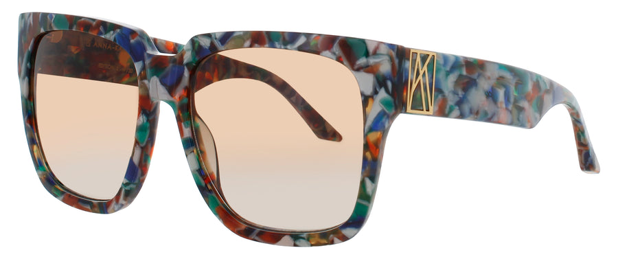 ANNA-KARIN KARLSSON COCO STORIES Frame SUMMER Lens BROWN GRADIENT