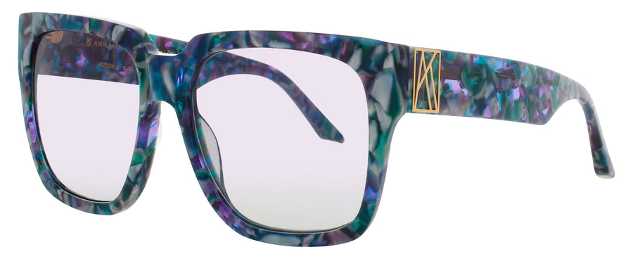 ANNA-KARIN KARLSSON COCO STORIES Frame WINTER Lens PURPLE GRADIENT