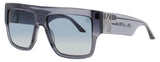 ANNA-KARIN KARLSSON MR 3 AM STORIES Frame GREY WHITE GOLD Lens BLUE GRADIENT