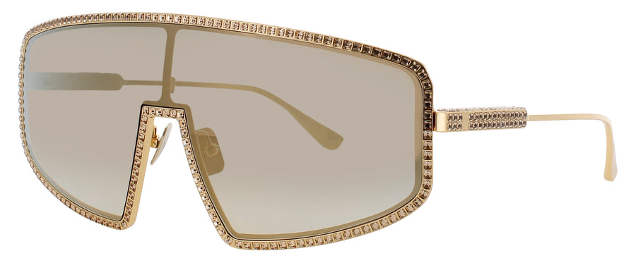 ANNA-KARIN KARLSSON SHADY LUV 2.2 Frame GOLD BLUSH MIRROR Lens BROWN MIRROR