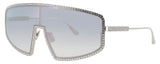 ANNA-KARIN KARLSSON SHADY LUV 2.5 Frame WHITE GOLD BLUSH MIRROR Lens GREY MIRROR