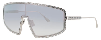 ANNA-KARIN KARLSSON SHADY LUV 2.5 Frame WHITE GOLD BLUSH MIRROR Lens GREY MIRROR