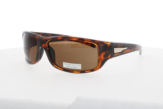 PERRY ELLIS PESUN051 Frame TORTOISE Lens BROWN TINT