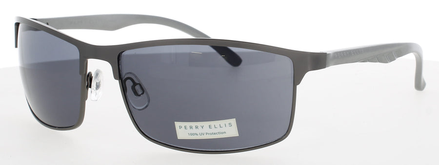 PERRY ELLIS PESUN075 Frame GUNMETAL Lens SMOKE