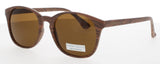 PERRY ELLIS PESUN083 Frame WOOD STRIPE Lens BROWN TINT