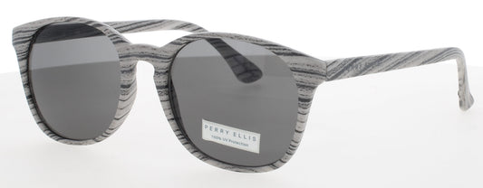 PERRY ELLIS PESUN083 Frame GREY STRIPE Lens SMOKE