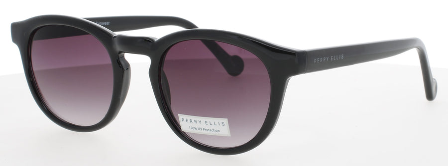 PERRY ELLIS PESUN081 Frame BLACK Lens GRADIENT PURPLE