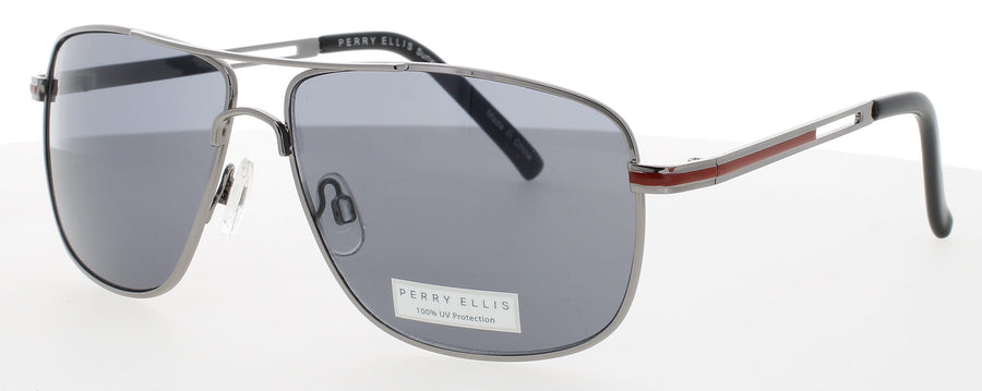 PERRY ELLIS PESUN024 Frame GUNMETAL Lens SMOKE