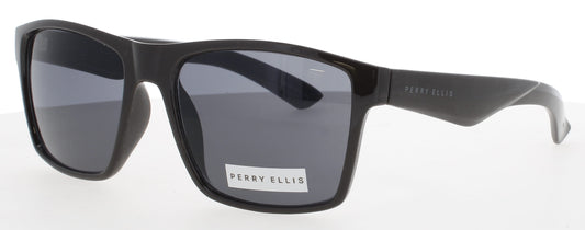 PERRY ELLIS PESUN103 Frame DARK BROWN Lens SMOKE