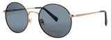 ELTON JOHN MALIBU Frame SHINY GOLD Lens BLUE TINT