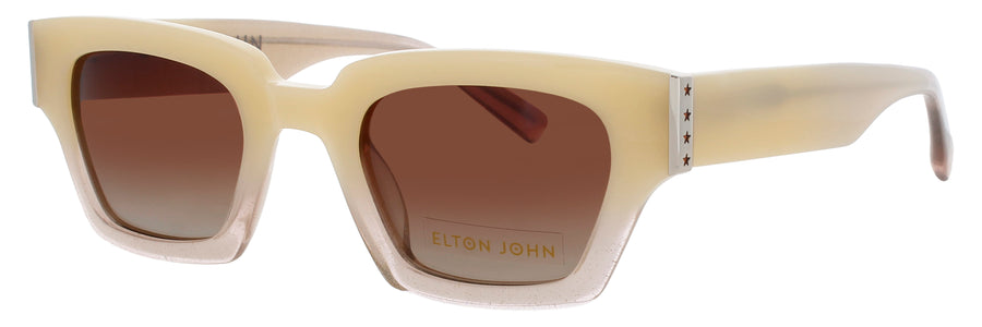 ELTON JOHN FILMSTAR Frame PLATNIUM BLONDE Lens GRADIENT BROWN