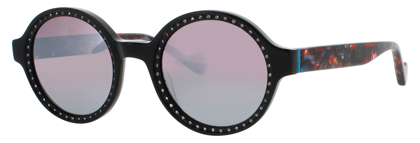 ELTON JOHN WIZARD Frame BLACK / MULTI Lens GREY GRADIENT