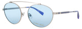 ELTON JOHN DREAMER Frame SILVER / BLUE GLITTER Lens BLUE POLARIZED