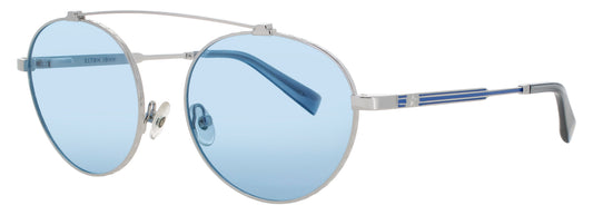 ELTON JOHN DREAMER Frame SILVER / BLUE Lens BLUE POLARIZED