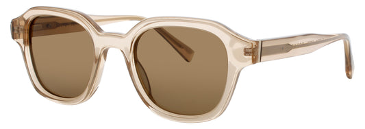 ELTON JOHN GLITTER Frame BEIGE ROSE GOLD Lens BROWN POLARIZED
