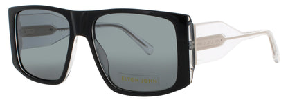 ELTON JOHN LUCKYSTAR 2 Frame BLACK FADE Lens SMOKE
